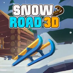 Play Snow Road 3D Game